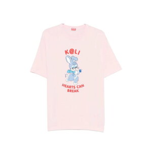 KENZO �P���]�[ �����Y T�V���c�E�J�b�g�\�[ FG55TS2144SK32 Kenzo T-shirts and Polos Pink Light and natural L M S XL �y���������E�֐ō��z
