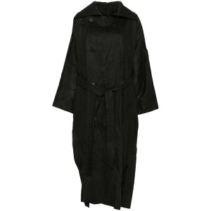 ISSEY MIYAKE �C�b�Z�C �~���P ���f�B�[�X �R�[�g IM56FA55115 Issey Miyake Coats Black Blacks and greys 2 �y���������E�֐ō��z