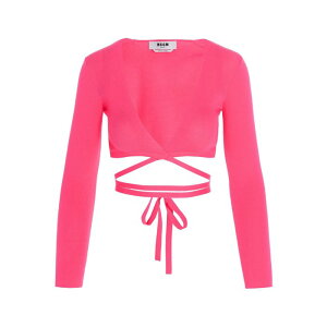 MSGM GGXW[G fB[X jbgEZ[^[EJ[fBK 3242MDM21022748915 Cropped sweater Multicolour XS S M yE֐ōz