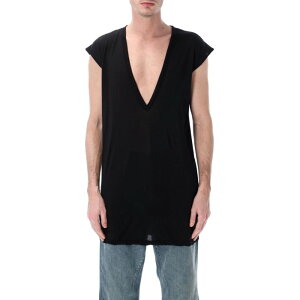 Rick Owens DRKSHDW ���b�N �I�E�G���X �_�[�N�V���h�E �����Y T�V���c�E�J�b�g�\�[ DU01F4157BH09 RICK OWENS DRKSHDW T-shirts and Polos Black Blacks and greys S M �y���������E�֐ō��z