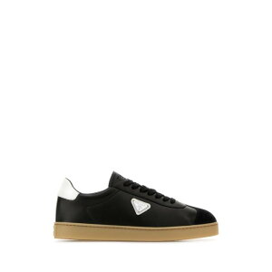 Prada �v���_ �����Y �X�j�[�J�[ 2EE394FG000Y5TF0967 Black nappa leather sneakers Black 6 7 7.5 8 8.5 9 9.5 10 10.5 11 �y���������E�֐ō��z