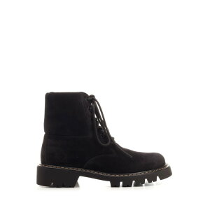 LOEWE ���G�x �����Y �u�[�c M816285XAJ3799 Sierra combat ankle boot in suede Black 391/2 401/2 411/2 421/2 431/2 441/2 451/2 41 42 43 44 39 40 45 46 47 48 49 �y���������E�֐ō��z