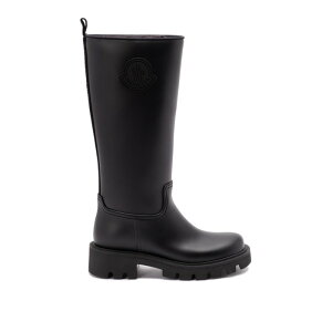 Moncler N[ fB[X u[c 09B4G00190M4522999 `Kickstream` High Rain Boots Black 37 36 39 38 40 yE֐ōz