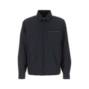 Moncler �����N���[�� �����Y �J�W���A���W���P�b�g L10911G00014597Y3742 Midnight blue polyester Tollymore down jacket Blue 2 3 4 5 �y���������E�֐ō��z