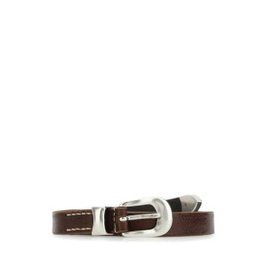 OUR LEGACY �A���[���K�V�[ ���f�B�[�X �x���g�E�T�X�y���_�[ A2208BBRBROWNLEATHER Brown leather belt Brown 80 90 100 70 �y���������E�֐ō��z