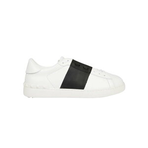 Valentino Garavani ヴァレンティノ メンズ スニーカー YS0830BLUA01 SNEAKERS OPEN A01 BIANCO NERO 41 39.5 39 38.5 40.5 40 【送料無料・関税込】