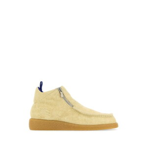Burberry �o�[�o���[ �����Y �u�[�c 8086575B8762 Cream suede Chance ankle boots Yellow 41 41.5 42 42.5 43 44 �y���������E�֐ō��z