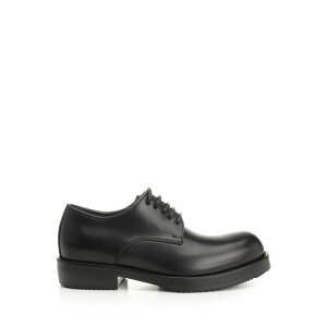 Dries Van Noten hX@mbe Y [XAbv 252021704105900 Leather derby shoe Black 391/2 401/2 411/2 421/2 431/2 441/2 451/2 39 40 41 42 43 44 45 46 47 48 49 yE֐ōz