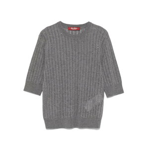 Max Mara Studio マックスマーラ ステュディオ レディース ニット・セーター・カーディガン 2526366011600006 Max Mara Studio Sweaters Grey Blacks and greys L M S XS 【送料無料・関税込】