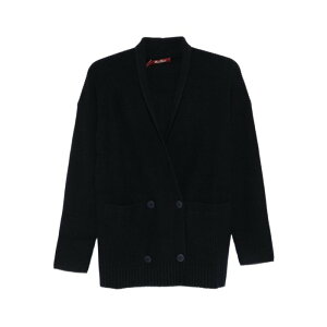 Max Mara Studio �}�b�N�X�}�[�� �X�e���f�B�I ���f�B�[�X �j�b�g�E�Z�[�^�[�E�J�[�f�B�K�� 2526346012600008 Max Mara Studio Sweaters Blue Blue and green L M S �y���������E�֐ō��z