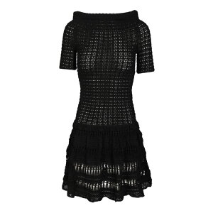 Isabel Marant �C�U�x�� �}���� ���f�B�[�X �����s�[�X�E�h���X�E�I�[���C������ 25ARO0876FAC3L15I01BK short charlotte dress Black FR30 FR32 FR34 FR36 FR38 FR40 FR42 FR44 FR46 FR48 FR50 FR52 FR54 FR56 FR58 38 34 36 �y��������