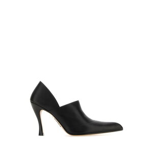 LOEWE ���G�x ���f�B�[�X �p���v�X�E�n�C�q�[�� LLSOS01X01BLACK SCARPE CON TACCO BLACK 36 37 38 39 40 �y���������E�֐ō��z