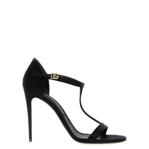 Dolce & Gabbana �h���`�F�K�b�o�[�i ���f�B�[�X �T���_�� CR1766A763080999 'T-Bar' sandals Black 371/2 381/2 IT35 IT36 IT361/2 IT37 IT371/2 IT38 IT381/2 IT39 IT40 IT41 40 35 39 36 39.5 38.5 38 37.5 37 41 36.5 �y���������E�֐ō��z