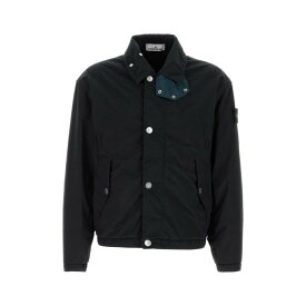 STONE ISLAND ストーンアイランド メンズ カジュアルジャケット Q10001542V0020 Midnight blue stretch polyester jacket Blue M L XL 【送料無料・関税込】
