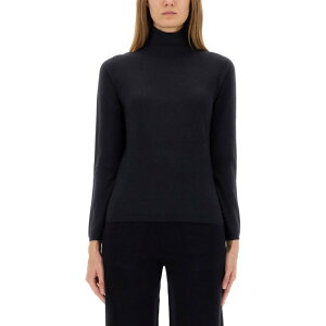 Max Mara �}�b�N�X�}�[�� ���f�B�[�X �j�b�g�E�Z�[�^�[�E�J�[�f�B�K�� 2521366072600271004 TURTLENECK SWEATER MEANA BLUE L M S XS �y���������E�֐ō��z