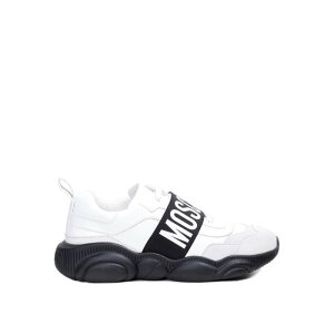 yyVubNtCf[ő80%OFF+P2{~zMOSCHINO XL[m Y Xj[J[ MB15113G0FGA410B10B Teddy band sneakers White 45 42 40 yE֐ōz