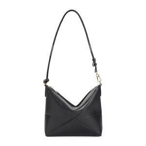 LOEWE ���G�x ���f�B�[�X �n���h�o�b�O�E�V�����_�[�o�b�O C510PT1X011100 'Puzzle Fold' pouch Black onesize �y���������E�֐ō��z