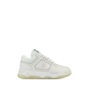 AMIRI �A�~�� �����Y �X�j�[�J�[ AMFOSR1097WHITE White leather and fabric MA-1 sneakers White IT41 IT42 IT44 IT45 IT40 IT43 IT46 IT47 IT48 40 41 42 43 44 45 �y���������E�֐ō��z