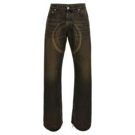 Off-White オフホワイト メンズ ジーンズ OMYA178F23DEN00512001200 'Relax round' jeans Gray 31 32 33 【送料無料・関税込】