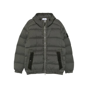 STONE ISLAND �X�g�[���A�C�����h �����Y �_�E���W���P�b�g�E�R�[�g 4100040S0028V0062 PADDED DOWN JACKET WITH HOOD GREY XL L M S �y���������E�֐ō��z