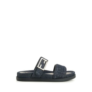 FENDI �t�F���f�B ���f�B�[�X �T���_�� 8X8710AYFLF18RE Flat denim slides Blue IT36 IT37 IT38 IT39 IT40 EU34 EU35 EU36 EU37 EU38 EU39 EU40 EU41 EU42 EU43 36 37 38 39 40 37.5 38.5 41 �y���������E�֐ō��z