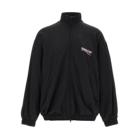 バレンシアガ Balenciaga Logo embroidery sweatshirt 818502TRVE21089 Men スウェット・フーディー Black 1 3 2 【送料無料・関税込】