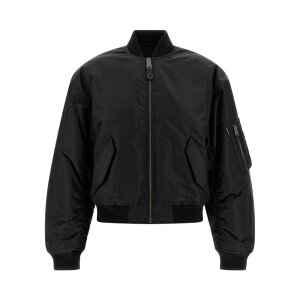 Balenciaga �o�����V�A�K ���f�B�[�X �J�W���A���W���P�b�g 850873TMO131000 'Standard' bomber jacket Black S XS M �y���������E�֐ō��z