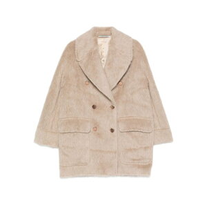 TAGLIATORE �^���A�g�[�� ���f�B�[�X �R�[�g LILLIAND70017U25I220T1229 Tagliatore Coats Dove Grey Brown 38 40 �y���������E�֐ō��z