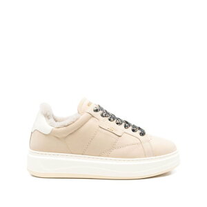 WOOLRICH �E�[�����b�` ���f�B�[�X �X�j�[�J�[ WFW2525211JM1A Woolrich Sneakers Cream Light and natural 381/2 36 37 38 39 40 �y���������E�֐ō��z