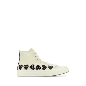 yyVubNtCf[ő80%OFF+P2{~zPLAY Comme Des Garcons vC RfM\ fB[X Xj[J[ P1K127WHITE Ivory canvas Comme Des Gar?§ons X Converse sneakers White 8.5 3 7 5 6 8 9 yE