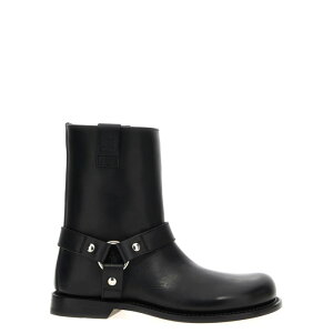 LOEWE Gx fB[X u[c L815285X951100 'Campo Biker' ankle boots Black IT36 IT37 IT38 IT39 IT40 36 37 39 41 38 40 yE֐ōz
