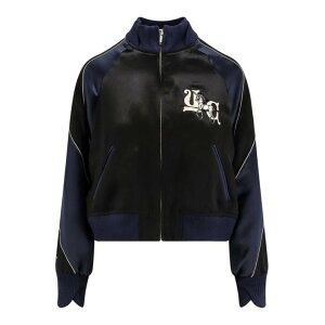 UNDERCOVER �A���_�[�J�o�[ ���f�B�[�X �J�W���A���W���P�b�g UP2E1204BLACK Giubbino Bomber In Satin Black 1 �y���������E�֐ō��z