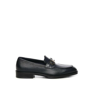 FERRAGAMO tFK Y [t@[ 29276778842002 Gancini Ornament Moccasin Blue 7 11 8.5 9.5 yE֐ōz