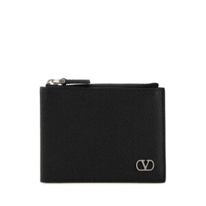 Valentino Garavani ���@�����e�B�m �����Y ���z�E�J�[�h�P�[�X 8Y2P0AP8UAG0NO Black leather coin purse Black onesize �y���������E�֐ō��z