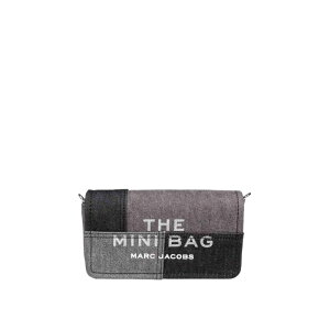 Marc Jacobs �}�[�N �W�F�C�R�u�X ���f�B�[�X �n���h�o�b�O�E�V�����_�[�o�b�O 2F5SMN007S02013 The Mini Bag In Tessuto Denim Colore Black Black onesize �y���������E�֐ō��z