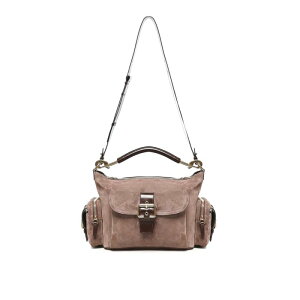 Chloe �N���G ���f�B�[�X �n���h�o�b�O�E�V�����_�[�o�b�O CHC25US533P37080 Suede Camera Bag Beige onesize �y���������E�֐ō��z