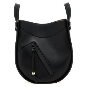 LOEWE ���G�x ���f�B�[�X �n���h�o�b�O�E�V�����_�[�o�b�O A538HHSX011100 'Hammock Slice' crossbody bag Black onesize IT0 �y���������E�֐ō��z
