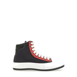 Alexander McQUEEN ALT_[E}bNC[ Y Xj[J[ 735797W4VW11037 SNEAKER WITH LOGO BLACK 431/2 421/2 39 40 44 42 43 41 yE֐ōz