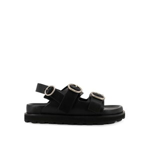 Jil Sander �W���T���_�[ �����Y �T���_�� J50WP0028P8169001 Leather Sandals Black 44 42 41 43 �y���������E�֐ō��z
