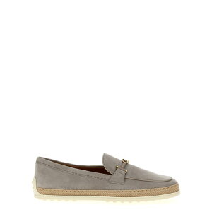 Tod's �g�b�Y ���f�B�[�X ���[�t�@�[ XXW92K0HZ00D8W9999 Suede loafers Gray IT35 IT36 IT37 IT371/2 IT38 IT381/2 IT39 IT391/2 IT40 IT41 371/2 381/2 40 37.5 37 36 39 38.5 38 35 39.5 41 �y���������E�֐ō��z