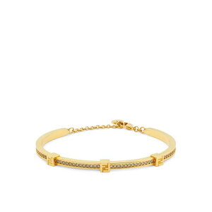 FENDI tFfB fB[X uXbg 8AL218ATEPF089U FOREVER BRACELET IN GOLDEN METAL AND CRYSTALS Metallic M S yE֐ōz