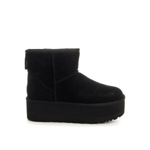 UGG AO fB[X u[c 1134991BLACK Classic Mini Platform Boots Black 10 5 8 yE֐ōz