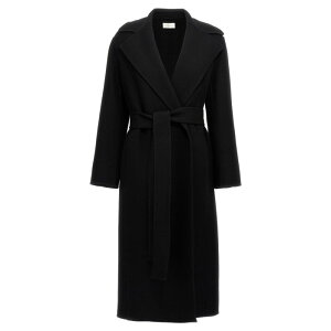 The Row �U�E���E ���f�B�[�X �R�[�g 5210SW1911BLK 'Malika' coat Black 2 4 0 6 �y���������E�֐ō��z