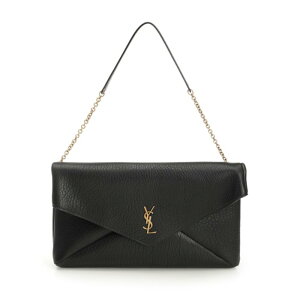 Saint Laurent �T�����[���� ���f�B�[�X ���z�E�J�[�h�P�[�X 841702AACYT1000 XXL Envelope CASSANDRE clutch bag Black onesize IT0 �y���������E�֐ō��z