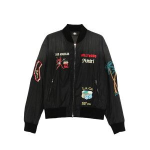 AMIRI �A�~�� �����Y �J�W���A���W���P�b�g AMOUBB1051BLACK Outerwear Amiri BLACK L 2XL M �y���������E�֐ō��z