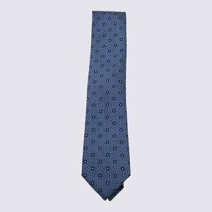 ZEGNA [jA Y lN^C Z2C33TA21P8BL3 ZEGNA Ties Blue Blue and green onesize yE֐ōz