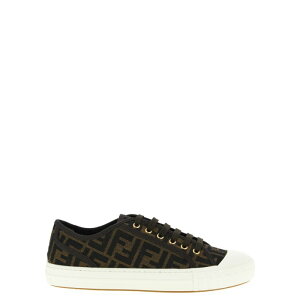 FENDI �t�F���f�B �����Y �X�j�[�J�[ 7E1553AJZXF0R7V 'Chunky' sneakers Brown 81/2 91/2 UK10 UK11 UK12 UK5 UK6 UK61/2 UK7 UK71/2 UK8 UK81/2 UK9 UK91/2 10 11 6 7 8 9 6.5 7.5 8.5 5.5 �y���������E�֐ō��z