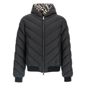 FENDI �t�F���f�B �����Y �_�E���W���P�b�g�E�R�[�g FAA969AVIFF0GME Reversible down jacket Multicolor IT48 IT50 IT52 IT54 48 50 �y���������E�֐ō��z
