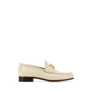Valentino Garavani @eBm Y [t@[ 6Y2S0J68VMH098 Ivory leather VLogo Signature loafers White 421/2 431/2 43 44 43.5 45 41 41.5 42 42.5 40 yE֐ōz