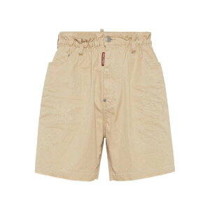 Dsquared2 �f�B�[�X�N�G�A�[�h �����Y �V���[�g�p���c S74MU0886S41794111C Short Pant Beige 48 46 50 �y���������E�֐ō��z